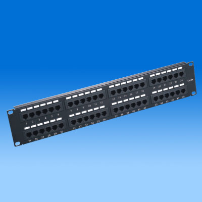 ZH-PP07 CAT5E 48 PORTS UTP PATCH PANEL